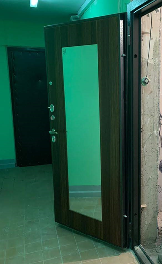 МДФ 12мм с зеркалом , цвет: Коньяк Калифорния