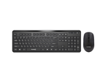 Комплект клавиатура и мышь беспроводные FUMIKO OFFICE SET черный, FSA-02-K