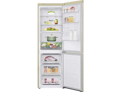 Двухкамерный холодильник LG GA-B 459 MESL бежевый