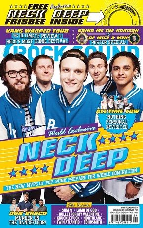 Rock Sound Magazine Summer 2015 Neck Deep, Don Broco Inside, Иностранные журналы, Intpressshop