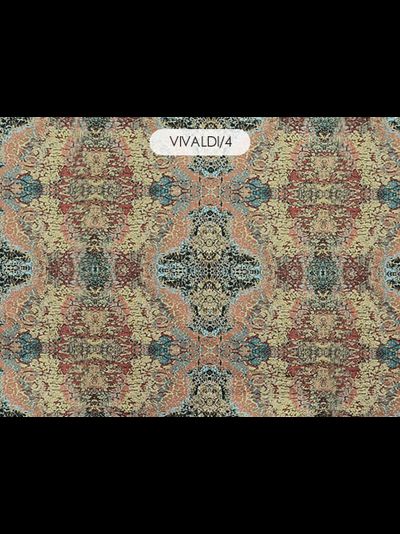 Vivaldi, портьера сабстрактным рисунком