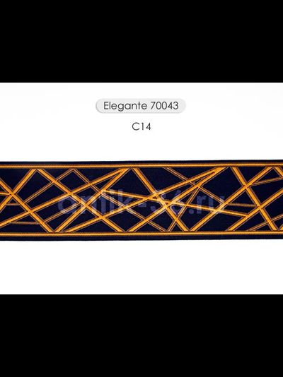 Арт. 70043, серия Elegante. Жаккардовая тесьма с футуристическим дизайном
