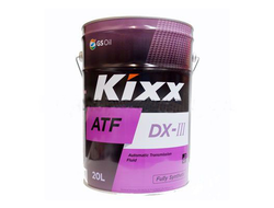 Трансмиссионная жидкость Kixx ATF DX-III 20 л.
