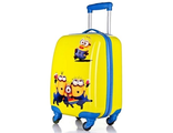 Детский чемодан на 4 колесах Миньоны / Minions 55 см
