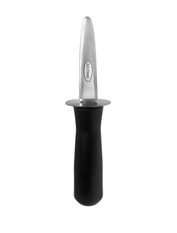 Нож для устриц  75/175 мм. с ограничителем, ручка черная MGsteel /1/