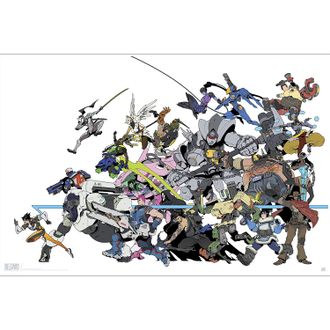 Постер ABYstyle: OVERWATCH: All Characters: Poster (91.5x61)