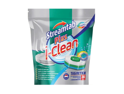 Таблетки для автоматических посудомоечных машин I-CLEAN "Streamtab Plus", 36 шт