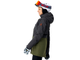 Куртка зимняя женская Running River сноубордическая, арт 8010 зеленый