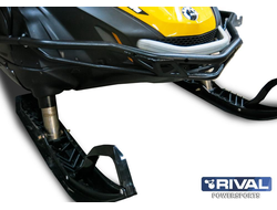 Бампер передний для снегохода Rival 444.7224.1 для BRP Ski-doo Skandic WT/SWT 900/Lynx 59/69 Yeti (2015- )/ Ski-doo Tundra WT(2014-2015) 2014- (Сталь) (1150*615*350)