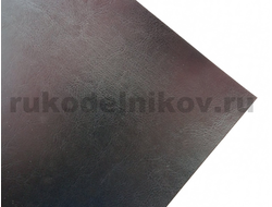 искусственная кожа Nebraska Thermo (Италия), цвет-черный NERO, размер-50х35 см