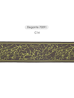 Арт. 70031, серия Elegante. Текстильный бордюр для штор мелким оптом