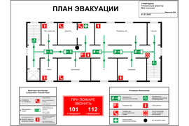 План эвакуации при пожаре