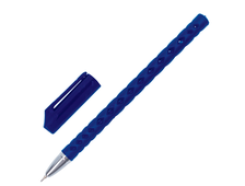 Ручка шариковая масляная BRAUBERG &quot;Orient&quot;, СИНЯЯ, корпус синий, игольчатый узел 0,7 мм, линия письма 0,35 мм, 142999