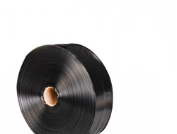 Рукав ПВД полиэтиленовый чёрный 14см*200мкм для упаковки товаров для маркетплейсов