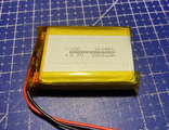 Original XZK 103450 3.7 v 2000mah  Lithium Rechargeable Battery