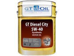 МАСЛО МОТОРНОЕ GT OIL DIESEL CITY 5W-40 20л