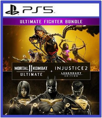 Mortal Kombat 11 + Injustice 2 (цифр версия PS5) RUS 1-2 игрока