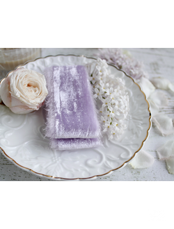 Бархатная лента Lilac Moon Velvet 3,5 см от производителя "Страна лент"