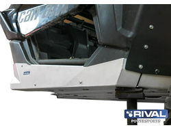 Защита порогов Rival 444.7251.1 для BRP Maverick X3 (Turbo R, X DS Turbo R (2016-, X RS Turbo 2016-2018) 2016- (Алюминий) (1400*200*250)