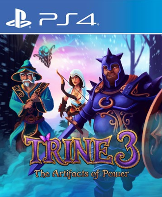 Trine 3: The Artifacts of Power (цифр версия PS4) RUS 1-3 игрока