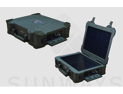 Портативная солнечная электростанция Sunways Power Box 20 (20 Вт, 5/12/220 В)
