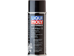 Масло (спрей) LIQUI MOLY Motorbike Luft Filter Oil для пропитки воздушного фильтра из поролона — 400 мл (1604/3950)
