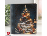 Деревянная шкатулка-книга «Сказочного Нового года», для подарков, 14×12×5 см