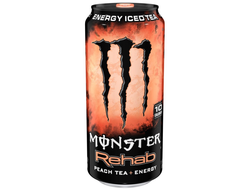 Энергетический напиток Monster Rehab peach tea