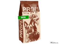 PREMIL PROFI LAINE WIN(ПРЕМИЛ ПРОФИ ВИН) ПОЛНОРАЦИОННЫЙ КОРМ ДЛЯ ВЗРОСЛЫХ ВЫСТАВОЧНЫХ СОБАК ( МЯСНОЙ МИКС )18 КГ.