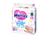 Merries подгузники для новорожденных (0-5 кг) 90 шт.