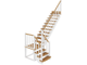 Недорогие лестницы на второй этаж цены