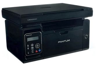 Pantum Pantum M6550NW (МФУ с автоподатчиком, лазерное, монохромное, копир/принтер/сканер (цвет 24 бит), 22 стр/мин, 1200 x 1200 dpi, 128Мб RAM, лоток 150 стр, USB/LAN/WiFi, черный корпус)