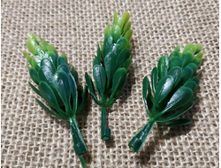 Искусственный хмель, цвет зеленый, высота 7 см, цена за 1 шт