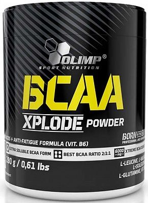 (Olimp) BCAA Xplode - (280 гр) - (апельсин)