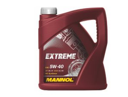 08015а АКЦИЯ!!! 4+1 Масло моторное MANNOL Extreme SAE 5W40 синтетическое, 5 л. (5 л. по цене 4 л.)