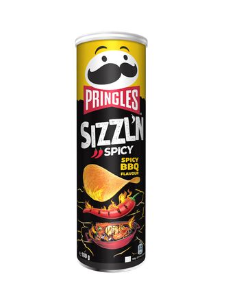 Чипсы Pringles Flame Spicy BBQ Flavor 180гр