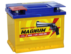 Автомобильный аккумулятор Magnum 60 Ач п/п