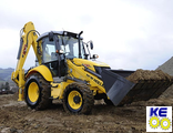 85801625 Стекло двери нижнее левое для New Holland LB75