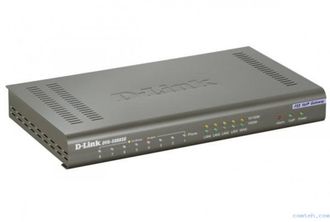 D-Link DVG-5008SG/A1A Шлюз VoIP 8-ports FXS RJ-11, 1-port 10/100/1000BASE-TX Gigabit Ethernet WAN, 4-ports 10/100/1000BASE-TXGigabit Ethernet port LAN