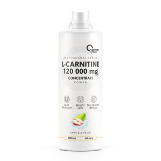 (Optimum System) L-Carnitine Concentrate 120 000 Power - (1000 мл) - (Апельсин)