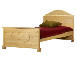 Кровать АЙНО из массива сосны 120 х 190/200 см