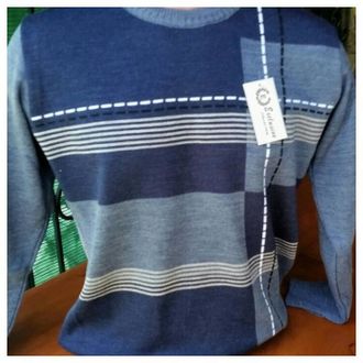 свитер мужской Строчка, стандарт, гигант