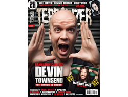 TERRORIZER Magazine October 2011 Devin Townsend, Machine Head Cover Иностранные музыкальные журналы