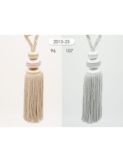 Арт. 2015-25. Кисти для гардин средние, 84 см