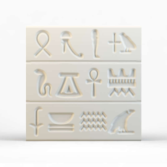 Гипсовая 3D панель - Египет