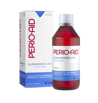 Ополаскиватель антибактериальный с хлоргексидином 0,12% Perio-Aid, Dentaid, 500 мл.