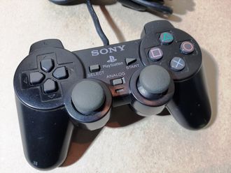 №013 Оригинальный SONY Контроллер для PlayStation 2 PS2 DualShock 2