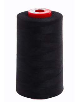 Армированная швейная нить Delta, цвет черный № 9010