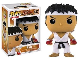 Фигурка Funko POP! Vinyl: Games: Street Fighter: Ryu White Headband (Эксклюзив)