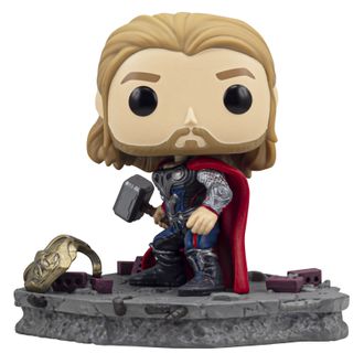 Фигурка Funko POP! Bobble: Marvel: Deluxe: Avengers: Thor (Assemble) (Exc)